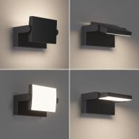 Lámpara LED de Pared de 24W para Exterior Interior IP65, Luz de Pared Ajustable, Moderno Apliques de Pared Aluminio para Entrada Jardines Pasillo Sala, Blanco Cálido 2700K-3000K, Bronce - details 80