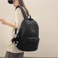 Mochila Escolar para Jóvenes Mujeres Sólido Simple Gran Capacidad Mochila Universitaria para Chicas Mochila de Libros para Estudiantes Hecha en China - details 3