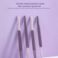Cuchillo de Recorte de Cejas 2 en 1 Herramienta de Afeitado de Belleza Portátil para Principiantes - details 1