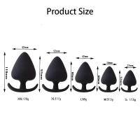 Leten 5 tamaños diferentes Anal Plug Trainer Dildo Masajeador Estimulador de Próstata Hombres Butt Plugs Juguetes Sexuales Para Parejas SM Adultos 18 - details 0