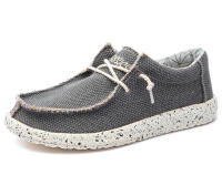 Zapatos de lona para hombre, calzado informal, transpirable, ligero, suave, cómodo, talla europea estándar, Verano - details 4