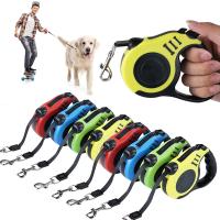Correa retráctil para perro de 3 metros y 5 metros, correa para mascotas, cinturón de cuerda de tracción, correa automática Flexible para producto para perros pequeños, medianos y grandes - details 2