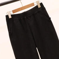 Conjunto de dos piezas con flores y lentejuelas, suéter de punto de manga larga para mujeres y pantalones casuales largos, traje - details 6