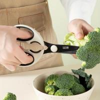 Tijeras de Acero Inoxidable Recubierto de Titanio Ambidextrusas, Construcción de Metal Estampado, Ideal para Costura, Arte, Preparación de Comida Regalo Perfecto para Mujeres - details 2