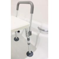 Bañera Adulto con Asa Acolchada, Silla Personas Mayores, Taburete Antideslizante, Blanco - details 6
