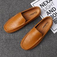 Mocasines Transpirables De Cuero Genuino, Mocasines Informales, Zapatos De Cuero Para Hombre, Calzado Plano Formal Italiano Para Conducir - details 26