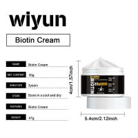 WIYUN Dense Scalp Massage Moisturizes Roots, Thickens Hair, Prevent Loss, Strengthen And Firmen Hair Care Cream - details 0