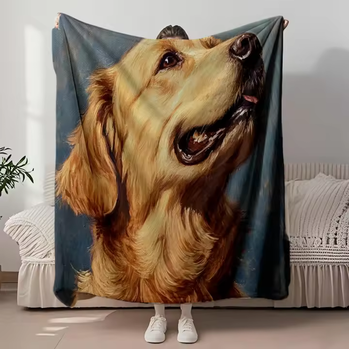Manta de Franela Suave Diseño Chic de Leopardo Transpirable y Amigable con la Piel - 1