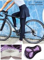 WOSAWE Pantalones de Ciclismo para Mujeres Tights de MTB Reflectantes con Falda - details 5