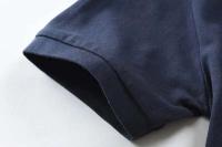 Polo de manga corta para hombre, camiseta informal de color liso, 100% algodón, alta calidad, a la moda, XS-5XL - details 5