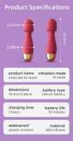 Vibrador AV potente de 10 velocidades, varita mágica, estimulador de clítoris, juguetes para mujeres, masajeador de punto G, producto erótico sexual femenino adulto - details 8