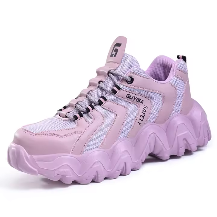 Zapatos de Seguridad Ligeros y Transpirables Botas Protectoras Anti-Estrezar para Mujeres - 1