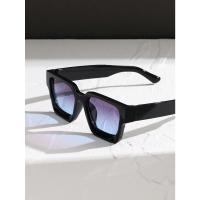 Gafas de Sol Cuadradas de Moda 1/2 PC Montura de Plástico Para Hombres y Mujeres Uso Diario - details 6