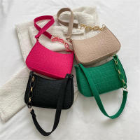 Bolso de mano cuadrado pequeño para mujer, diseño de fieltro para las axilas, moderno, para Debo de la Media Luna - details 15