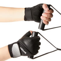 Guantes de entrenamiento para hombre y mujer, guantes de ejercicio para levantamiento de pesas, ciclismo, gimnasio, entrenamiento, transpirables y cómodos, 1 par - details 6