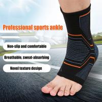 1Pair Sports Ankle Brace Foot Support Compression Sleeves Ankle Stabilizer for Fasciitis, Sprained, Foot Joint Protector - details 1