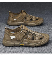 Nuevo desgaste exterior hueco casual bolsa cabeza zapatos de vadear de los hombres zapatillas deportivas - details 1