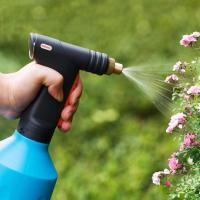 Botella pulverizadora de presión Manual, boquilla de cobre ajustable, regadera de jardín, pistola pulverizadora Manual, pulverizador de jardín doméstico, 680 ml - details 6
