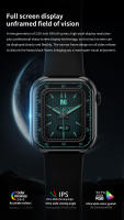 Reloj inteligente Serie 8 para hombre y mujer, pulsera con temperatura corporal, BT, llamadas, Fitness, NFC, para Apple y Android - details 5