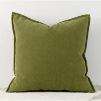 Funda de cojín nórdica gruesa de chenilla, cubierta sólida de 45x45cm para sofá, cama, decoración de sala de estar - details 11