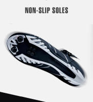 Zapatos de ciclismo Unisex para hombre, zapatillas de deporte de velocidad, botas planas para ciclismo de carretera, pedales con Clip, zapatillas para bicicleta de montaña Spd - details 8