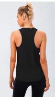 Camisetas deportivas sin mangas para mujer, Tops sueltos de Yoga, secado rápido, camisetas deportivas de entrenamiento para mujer - details 5