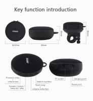 Altavoz Bluetooth para Bicicleta IPX7 - Altavoz Portátil Impermeable con Soporte, Micrófono Integrado, Estéreo, Tarjeta TF/AUX, 5W de Potencia - Ideal para Senderismo, Ducha y Piscina - details 15