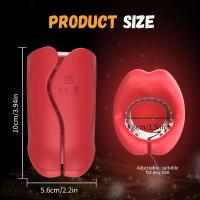 Leten masturbador masculino estimulador de entrenamiento vibrador con Control de aplicación anillo de retardo glande entrenador juguete sexual para hombres - details 7