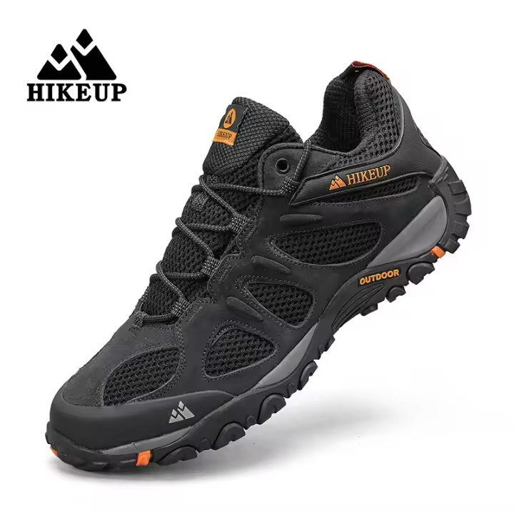 Zapatos de Sendero para Hombres Antideslizantes, Resistentes al Desgaste, Transpirables, A Prueba de Aguijas, Zapatillas de Escalada - 1