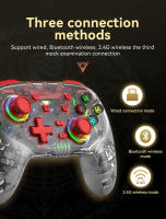 BLUEKAKA Gamepad Inalámbrico Bluetooth Controlador para Nintendo Switch Función de Despierta - details 2
