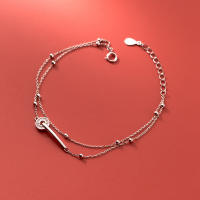 Pulsera De Beads Geométricas De Plata Esterlina 925 Para Mujeres Estilo Simple Y Temperamento Joyería De Mano Para Fiestas - details 38