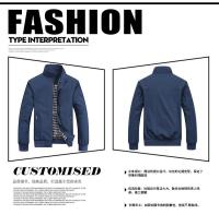 Chaqueta Bomber Fashion Slim casual para hombres Nueva llegada Moda de primavera otoño - details 8