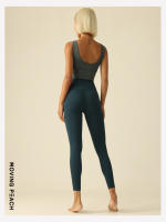 Movimiento de Yoga Leggings para las mujeres deportes pantalones ajustados de cintura alta con ajustado largo pantalones cookteca - details 11