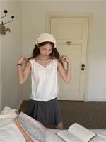 Blusa de verano para mujer, camisa de primavera, blusa para mujer, Blusas largas de gasa, informales, elegantes, Vintage, de manga larga, holgada de gran tamaño, blanca - details 14