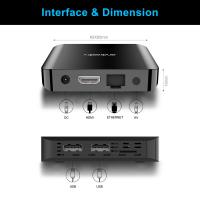 TV98 ATV PLUS 8K Smart Android 14 Allwinner H313 2.4G 5G Wifi Resolución de video 1080P - details 11