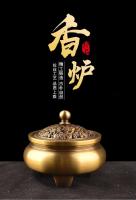 Estufa de incienso de placa pequeña, aromaterapia de Buda para interiores, ceremonia del té Zen, purificación de aire, cobre puro, sándalo - details 0