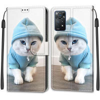 Funda tipo billetera de mariposa para Xiaomi Redmi Note 11 Pro Plus 11S 4G 5G, cubierta trasera protectora de cuero con tapa magnética y ranura para tarjeta - details 43