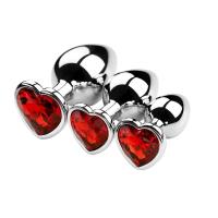 Leten S/M/L Anal Metal juguetes sexuales para adultos para mujeres hombres cristal erótico bala Butt Plug estimulador masajeador de próstata productos íntimos - details 10