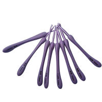 Agujas de Crochet de Aluminio con Mango de Plástico 8Pcs para Costura y Artesanías Tamaño 2.5-6.0mm Ergonomía Tejido DIY - details 2