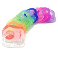 Sutoyuen-Adaptador de silicona para chupete, soporte de anillo transparente de grado alimenticio para maniquí MAM NUK, 100 piezas - details 2