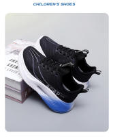 Nuevas zapatillas elásticas de plataforma para niños, para estudiantes adolescentes, para carreras de fibra de carbono - details 3