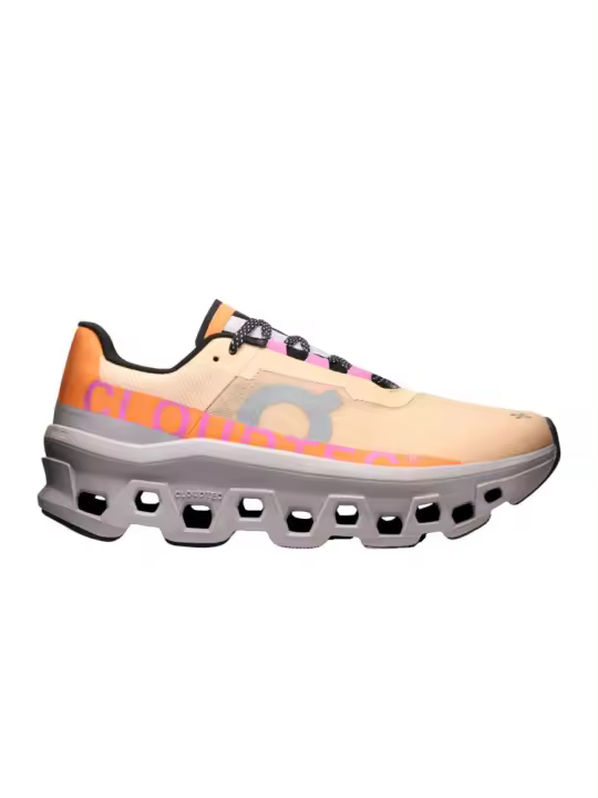 Dutrieux Zapatillas Naranjas On Running Cloudmonster Blonde/Fade Mujer Ligeras Y Duraderas - 1