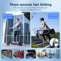 IScooter i10Max-patinete eléctrico plegable para adultos, patinete eléctrico de 45 KM/H, patinete eléctrico de 750W, patinete de 48V y 18Ah - details 11