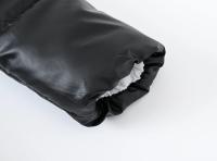 Manténgase abrigado y parece con estilo: chaqueta térmica con capucha para niña con acolchado alternativo de plumón para invierno - details 77