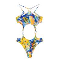 Conjunto de Bikini de Estampado de Leopardo con Tirantes Estilo de Cuerpo Ajustado - details 11