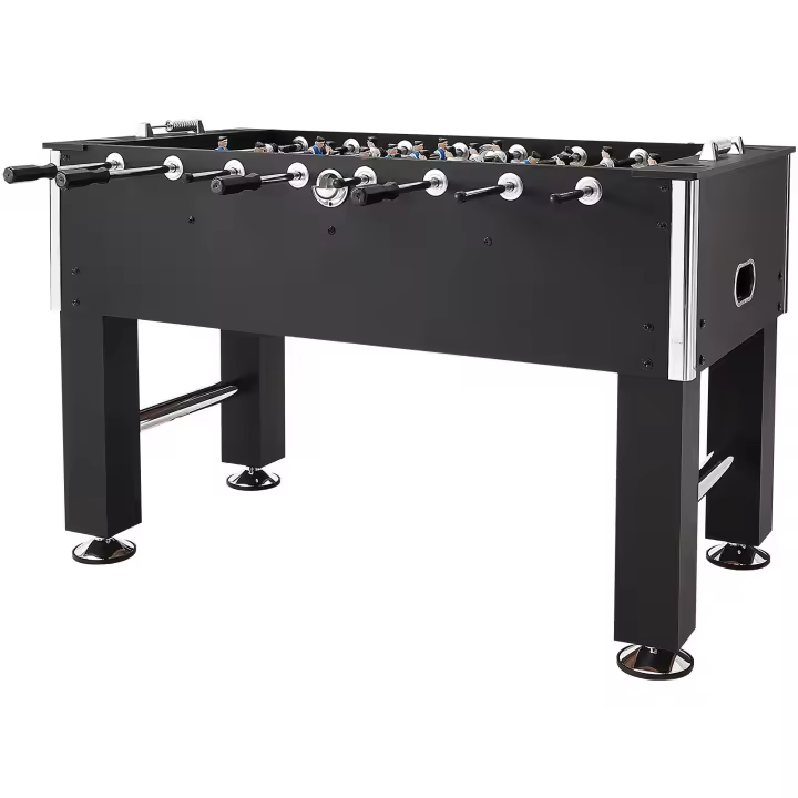 SucceBuy Mesa de futbolín de 55 pulgadas, mesa de juego de fútbol interior estándar para el hogar, la familia y la sala de juegos - 1