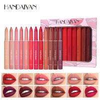 Set de Labiales Hundred-up Handaiyan Bolígrafo de Labios Antiadherente de 12 Colores con Rotación y Afeitado Doble Propósito para Cuidado de la Piel Facial - details 12