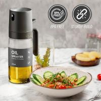 Spray De Aceite 250ML De Vidrio Borosilicato Alta BPA Free Herramienta De Cocina Ecológica Para Air Fryer Ensalada BBQ - details 3