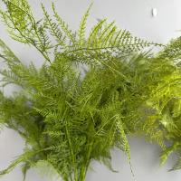 Ramas de plantas de helecho artificiales grandes, tacto Real, hojas de helecho de Boston hechas a mano, helecho de espárragos Artificial elegante realista - details 18