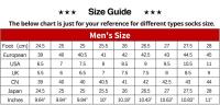 Calcetines deportivos de algodón peinado para hombre, calcetín transpirable, antideslizante, cómodo, para baloncesto, correr, 5 pares - details 0